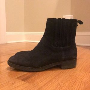 Via Spiga Suede Chelsea Boots